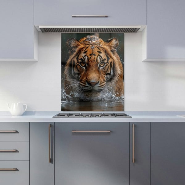 Warren Reed Tiger Glass Kitchen Splashback - 00027