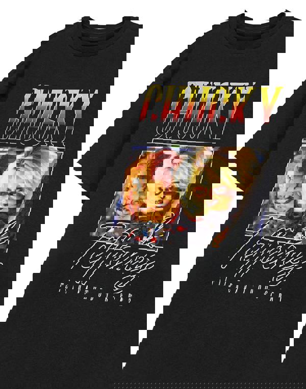 Chucky Unisex Black Death Do Us Part Short Sleeved T-Shirt