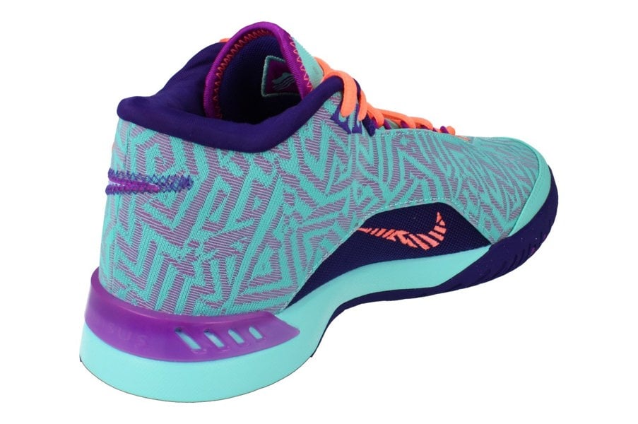 Nike Lbj Nxxt Genisus Mens Basketball Trainers Hf0712  300 - Hyper Turquoise Vivid Purple 300 - Photo 2