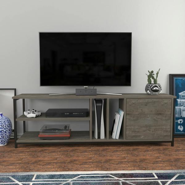 Decorotika Oneida Modern Tv Stand TV Cabinet for TV's up to 72"
