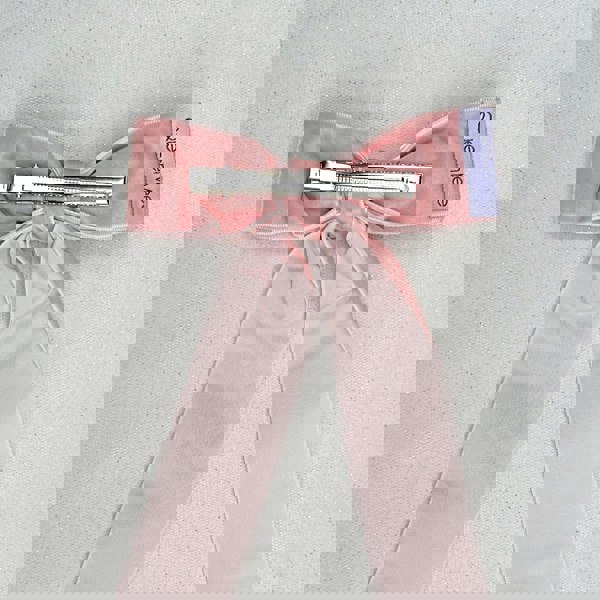 Pink Velvet Hair Bow Dusky Pink Hair Clip Alligator Clip