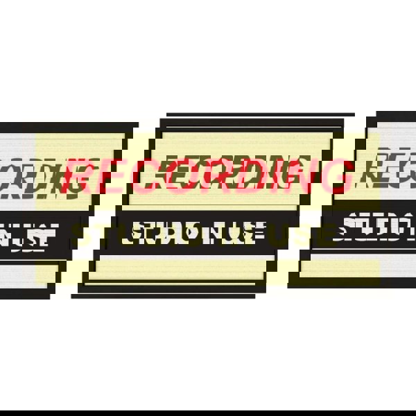 Wall Art Framed Print Recording Studio In Use