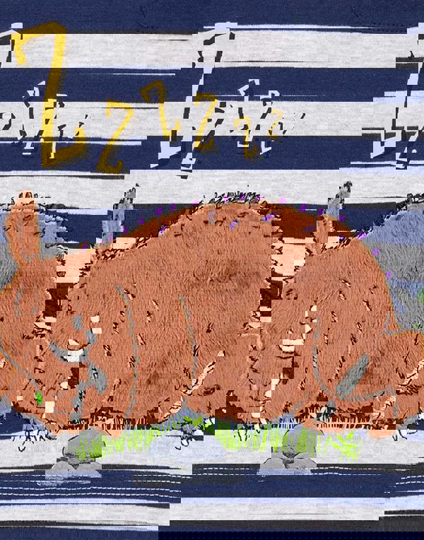 Gruffalo & Friends Boys Blue Gruffalo, Mouse Long Sleeve Long Leg Pyjama Set [dis]