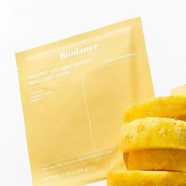 BIODANCE Radiant Vita Niacinamide Real Deep Mask Sheet 1Box