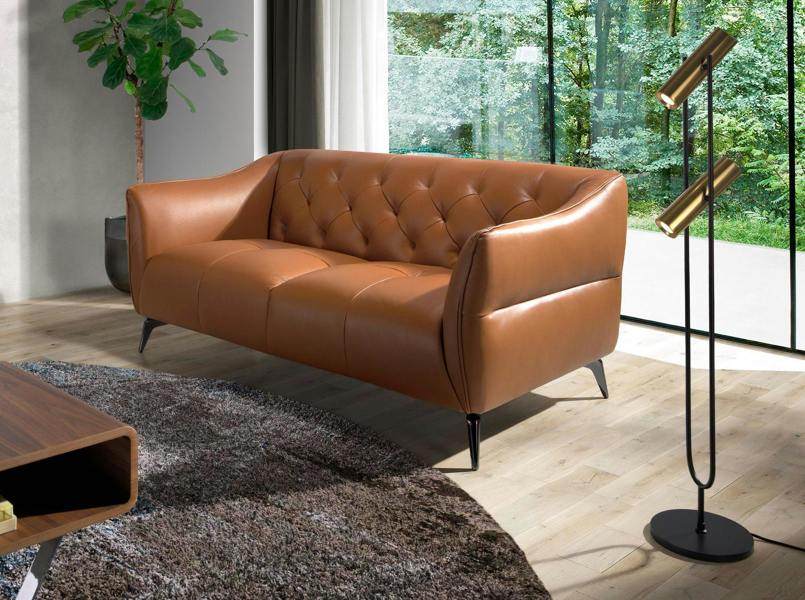 Angel Cerdá Chester sofa in brown leather 6168/6169
