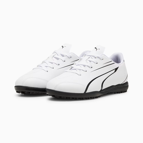 Puma Mens Vitoria Turf Training Football Boots - White/Black