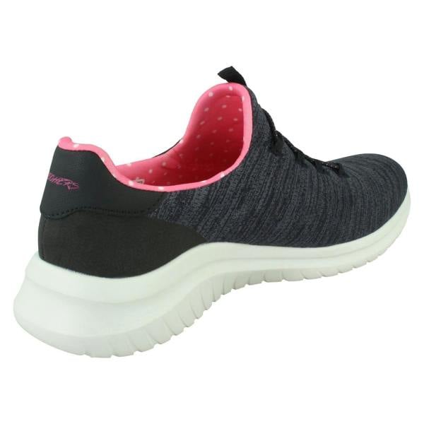 Skechers Ladies Skechers Air-Cooled Memory Foam Trainers Delightful Spot 149185