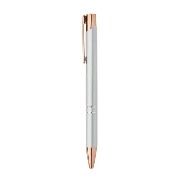 MidOcean Bern Rose Recycled Aluminium Ballpoint Pen - Silver - 
