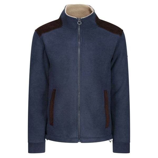 Regatta Mens Faversham Full Zip Fleece Jacket - Navy