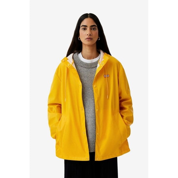 Hunter Izzy Hooded Unisex Gold Jacket