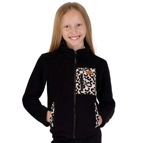Trespass Kids Willowglen Fleece Jacket - Black