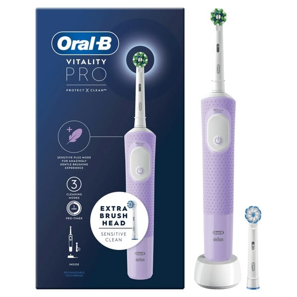 Oral-B Pro Vitality Electric Toothbrush - Purple