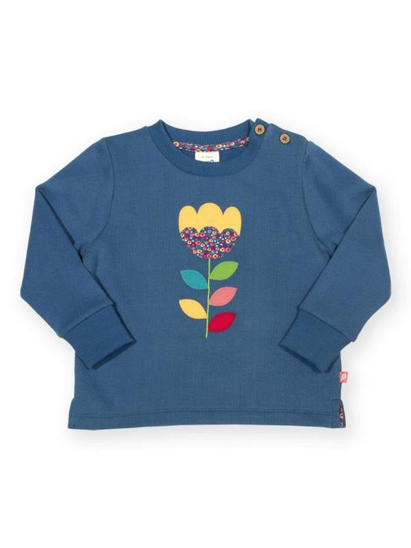Kite Girls Organic Folksy Bloom Sweatshirt