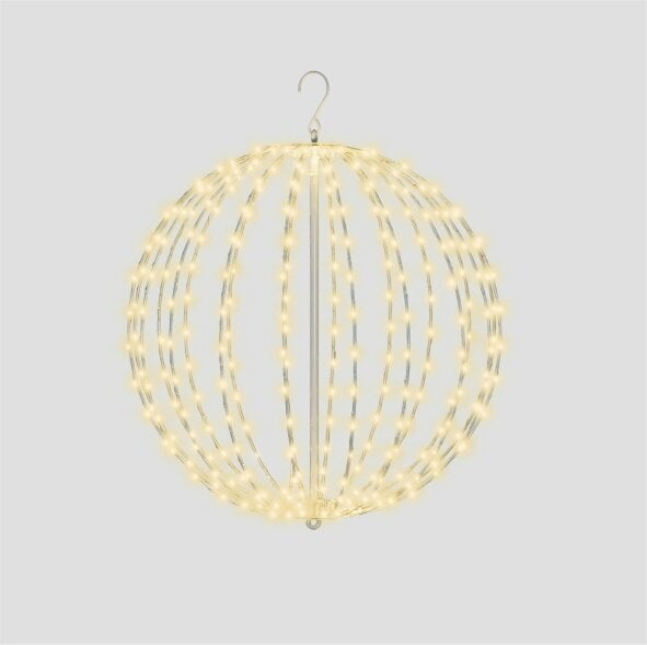 Scotts of Stow Xmas Haus Pre Lit LED Sphere with Micro LEDs 5m Lead Timer Power Supply