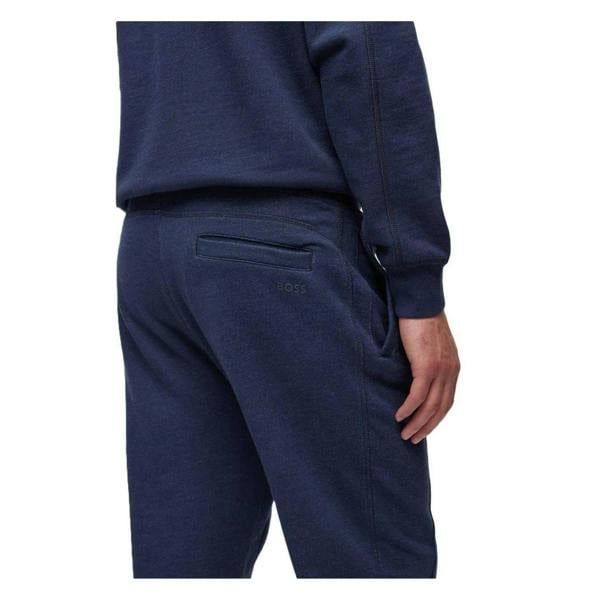 Boss Mens Seglitchstitch Slim Jogging Bottoms - Blue - 