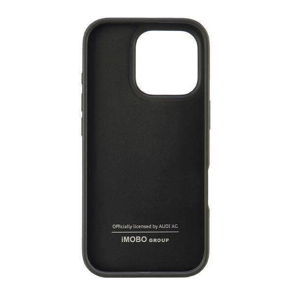 Audi Synthetic Leather Hardcase for iPhone 16 Pro 6.3" Black - AU-TPUPCI16P-GT/D2-BK