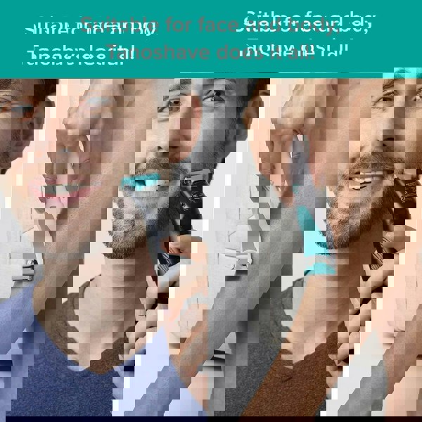 TanoShave with Dual Blade Razor Technology Unisex Electric Groomer Black