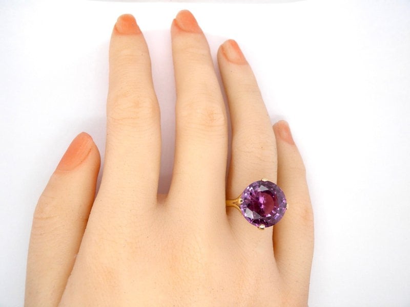 Vintage Tom An alexandrite dress ring