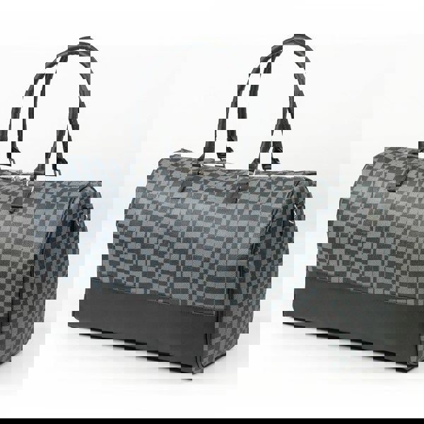 Pierre Cardin Black And Grey Premium Flight Bag Lightweight Carry-On Travel Holdall