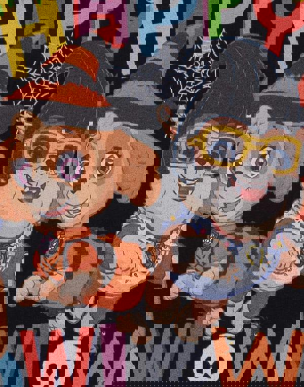 Paw Patrol Unisex Kids Black Happy Howloween Short Sleeved T-Shirt