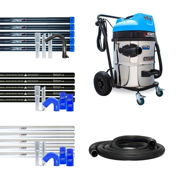 Equip2clean GRADE A Cyclone Lite® KV60 Gutter Vacuum 3600W - Side Entry
