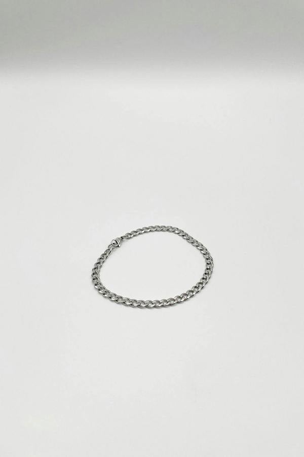 SVNX Cuban Bracelet in Silver 5mm