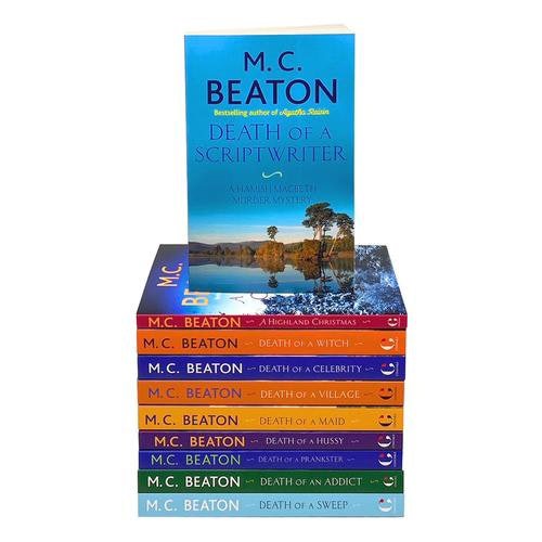 M C Beaton Hamish Macbeth Series 10 Books Collection Set - Death of a Village