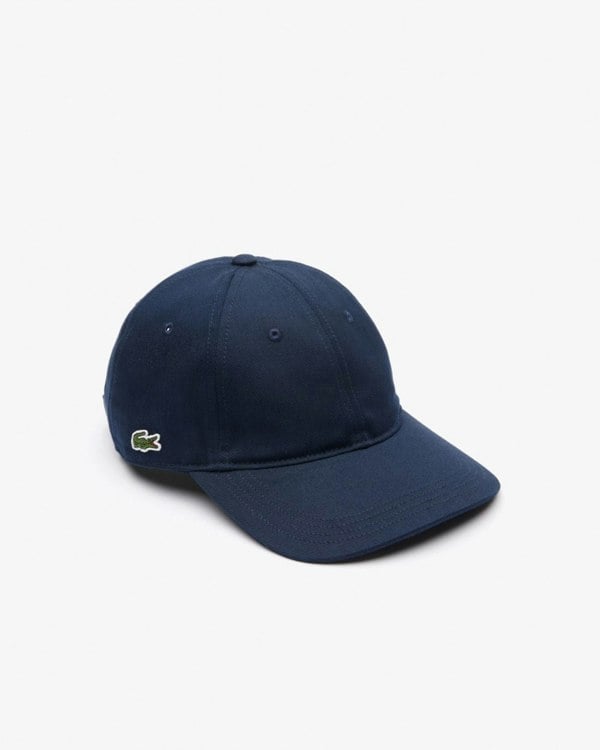 Lacoste Unisex Twill Cap - Navy Blue 166