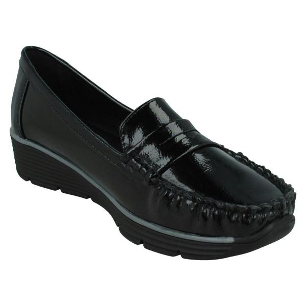 Spot On Ladies Spot On Formal Loafers F90100