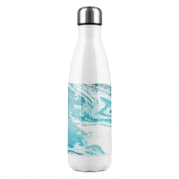 Benjamin Tate Design Psychedelic Marble Stainless Steel Bottle