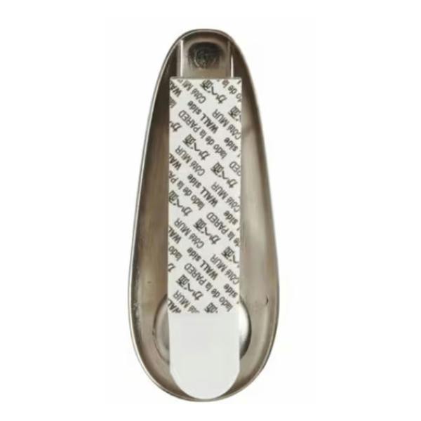 Command FC12-BN Medium Metal Hook Brushed Nickel 1.3kg - One Colour - 