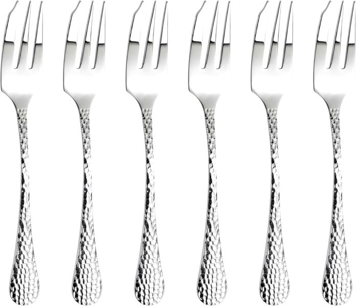 Arthur Price 'Avalon' Stainless Steel Gift Boxed Cutlery Set Of 6 Pastry Forks