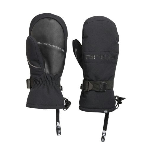 Animal Womens Track Ski Mittens - Jet Black
