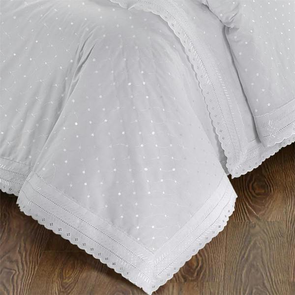 Highgrove White Duvet Cover Set
