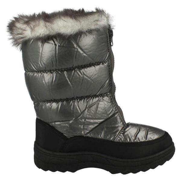 Reflex Ladies Reflex Fur Topped Snow Boots F4334