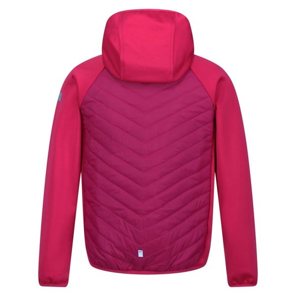 Regatta Girls Kielder Hybrid VII Padded Jacket - Pink Potion/Berry Pink