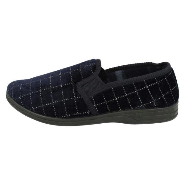 Spot On Mens Spot On Slip On Casual Slipper Shoes