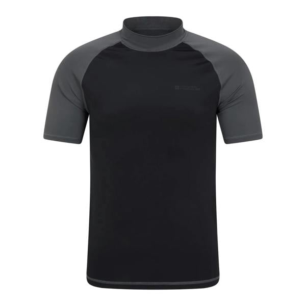 Mountain Warehouse Mens UV Protection Rash Guard - Dark Grey - 