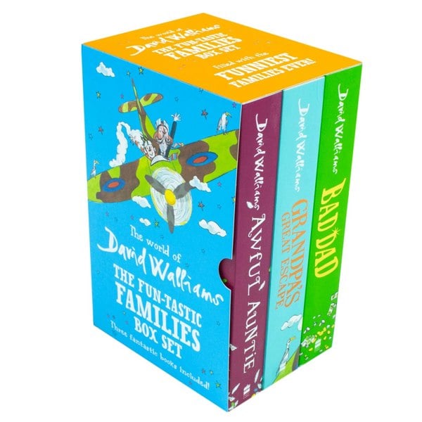 The World of David Walliams: Fun-Tastic Families Box Set by David Walliams