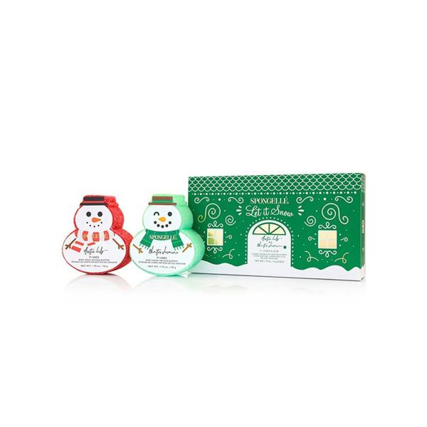 Spongellé Let it Snow Wash Buffer Duo