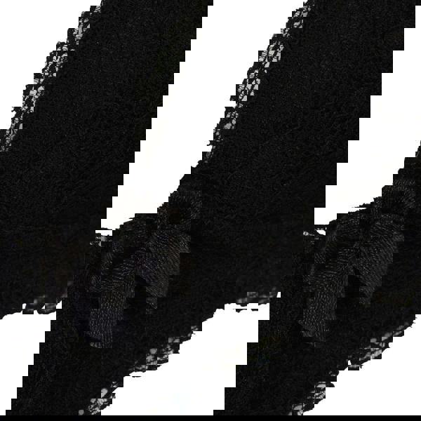 Close-up of lace detail on Perfectly You bra for AAA, AA and A cups in black