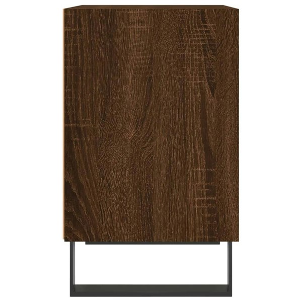 Berkfield Bedside Cabinets 2 pcs Brown Oak 40x30x50 cm Engineered Wood