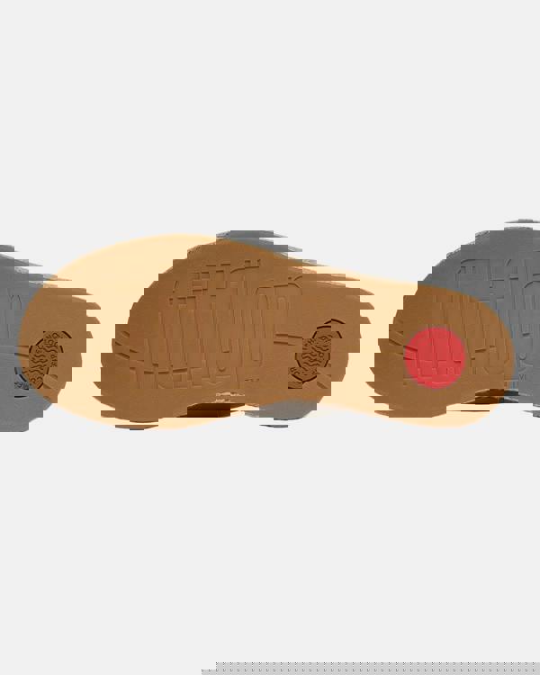 FitFlop Womens PLATFFORMS Espadrille Leather Wedge Cross Slides - Urban White 194