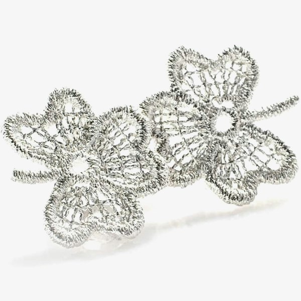 T. H. Baker Sterling Silver Lace Stud Earrings 322-AG-1