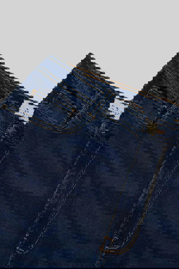 ENORSIA Mid Waist Flare Jeans