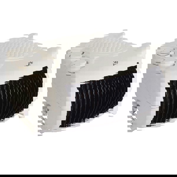 Igenix IGHF01914W Fan Heater, 2 Heat Settings, 2000W, White