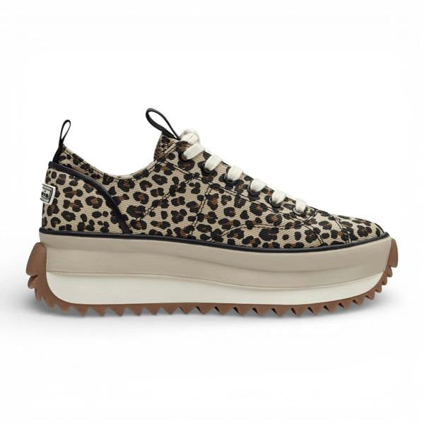Tamaris Women's Platform Brown Beige Sneakers