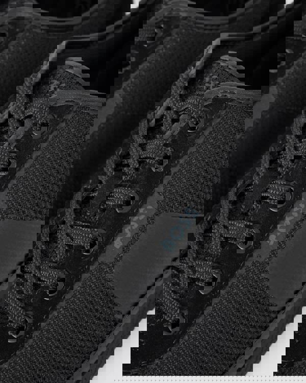 BOSS Orange Nitan Mens Mixed Material Trainers with Ridged Outsole - Black 005