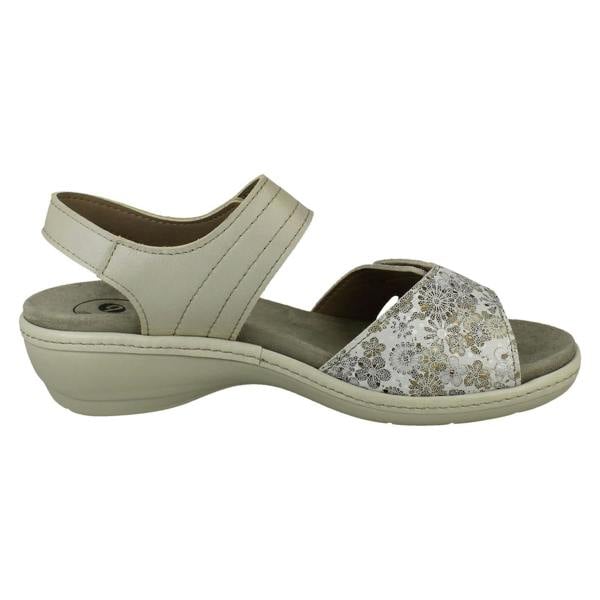 DB Shoes Ladies DB Shoes Double Strap Variable Fit Sandals Rosefinch