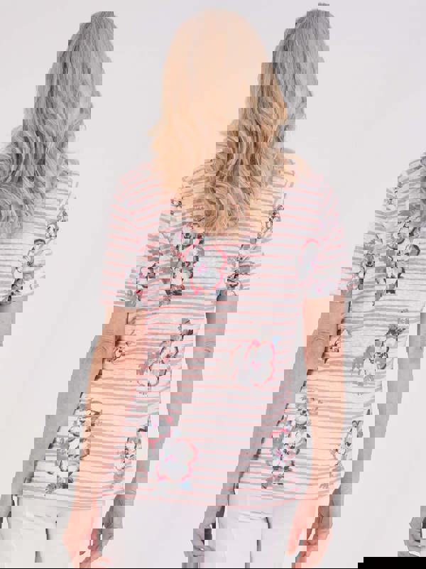 TIGI Stripe And Poppy Bloom Top